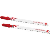 Stanley FatMax Clean Cutting T Shank Jigsaw Blades for Laminate Pack of 2 Stanley FatMax Clean Cutting T Shank Jigsaw Blades for Laminate Pack of 2