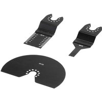 Stanley 3 Piece OIS Oscillating Multi Tool Cutting Blade Set Stanley 3 Piece OIS Oscillating Multi Tool Cutting Blade Set