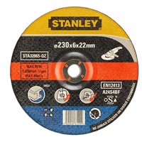 Stanley Depressed Centre Metal Grinding Disc 230mm Pack of 1 Stanley Depressed Centre Metal Grinding Disc 230mm Pack of 1