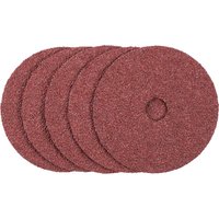Stanley Fibre Sanding Discs for 125mm Angle Grinders 125mm 24g Pack of 5 Stanley Fibre Sanding Discs for 125mm Angle Grinders 125mm 24g Pack of 5