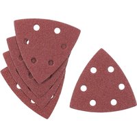 Stanley Punched Hook and Loop Detail Sander Sheets 93mm x 93mm 40g Pack of 5 Stanley Punched Hook and Loop Detail Sander Sheets 93mm x 93mm 40g Pack of 5