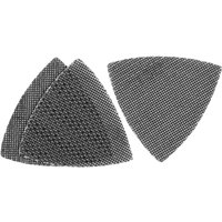 Stanley Hook and Loop Mesh Delta Sanding Sheets 95mm x 95mm 120g Pack of 3 Stanley Hook and Loop Mesh Delta Sanding Sheets 95mm x 95mm 120g Pack of 3
