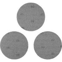Stanley FatMax Hook and Loop Mesh Sanding Discs 150mm 150mm 80g Pack of 3 Stanley FatMax Hook and Loop Mesh Sanding Discs 150mm 150mm 80g Pack of 3