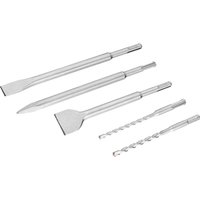 Stanley 5 Piece SDS Plus Chisel and Drill Bit Set Stanley 5 Piece SDS Plus Chisel and Drill Bit Set