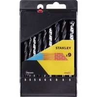 Stanley 9 Piece Masonry, Metal and Wood Drill Bit Set Stanley 9 Piece Masonry, Metal and Wood Drill Bit Set