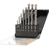 8 Piece Masonry Drill Bit Set