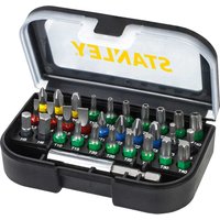 Stanley 31 Piece Colour Coded Screwdriver Bit Set Stanley 31 Piece Colour Coded Screwdriver Bit Set