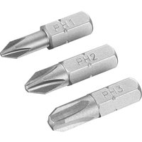 Stanley 3 Piece Phillips Screwdriver Bit Set Stanley 3 Piece Phillips Screwdriver Bit Set