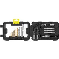 Stanley 36 Piece Drill and Screwdriver Bit Set Stanley 36 Piece Drill and Screwdriver Bit Set