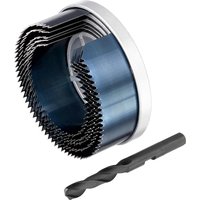 Stanley 5 Piece HCS All in One Hole Saw Set Stanley 5 Piece HCS All in One Hole Saw Set