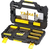 Stanley 76 Piece Drill and Screwdriver Bit Set Stanley 76 Piece Drill and Screwdriver Bit Set