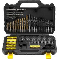 Stanley 100 Piece Drill and Screwdriver Bit Set Stanley 100 Piece Drill and Screwdriver Bit Set