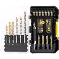 Stanley FatMax Multi-Stack Case 19 Piece Masonry and Impact Bit Set Stanley FatMax Multi-Stack Case 19 Piece Masonry and Impact Bit Set