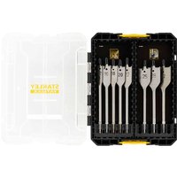 Stanley FatMax Multi-Stack Case 8 Piece Flat Wood Drill Bit Set Stanley FatMax Multi-Stack Case 8 Piece Flat Wood Drill Bit Set