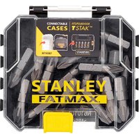 Stanley FatMax Bulk Pozi Screwdriver Bits PZ2 25mm Pack of 20 Stanley FatMax Bulk Pozi Screwdriver Bits PZ2 25mm Pack of 20