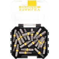 Stanley FatMax Impact Torx Screwdriver Bits T20 25mm Pack of 20 Stanley FatMax Impact Torx Screwdriver Bits T20 25mm Pack of 20