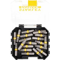 Stanley FatMax Impact Torx Screwdriver Bits T25 25mm Pack of 20 Stanley FatMax Impact Torx Screwdriver Bits T25 25mm Pack of 20