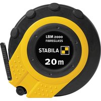 LBM 2000 Closed Fibreglass Tape Measure Metric 20m 13mm