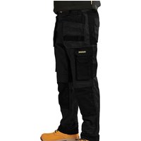Stanley Omaha Mens Slim Fit Holster Work Trousers Black 30" 33" Stanley Omaha Mens Slim Fit Holster Work Trousers Black 30" 33"