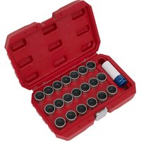 Sealey 21 Piece Locking Wheel Nut Key Set for BMW