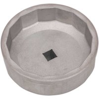 Sealey 3/8" Drive 14 Flute Oil Filter Cap Wrench Socket 3/8" 74mm Sealey 3/8" Drive 14 Flute Oil Filter Cap Wrench Socket 3/8" 74mm