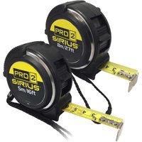 2 Piece Pro 2 Tape Measure Set