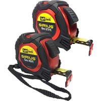 Sirius 2 Piece Professional Tuff Jack Tape Measure Kit