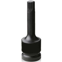 1 2" Drive Tri Square Spline Socket Bit Extra Long 1 2" XZN 6