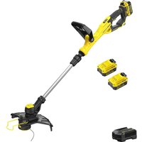Stanley Fatmax V20 SFMCST933 18v Cordless Grass Trimmer 330mm 3 x 4ah Li-ion Battery Charger