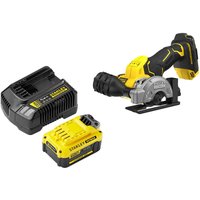 Stanley Fatmax V20 SFMCM300 18v Cordless Brushless Angle Grinder 76mm 1 x 4ah Li-ion Charger No Case