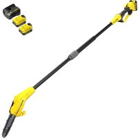 Stanley Fatmax V20 SFMCPS620 18v Cordless Pole Saw 200mm 3 x 4ah Li-ion Battery Charger