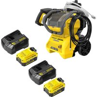 Stanley Fatmax V20 SFMCPW1500 36v Cordless Brushless Pressure Washer 2 x 4ah Li-ion Twin or Dual Battery Charger