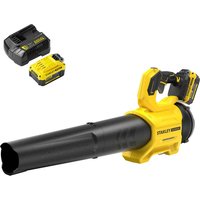 Stanley Fatmax V20 SFMCBL730 18v Cordless Brushless Axial Leaf Blower 2 x 4ah Li-ion Battery Charger