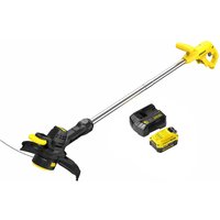 Stanley FatMax V20 SFMCST925 18v Cordless Grass Trimmer 250mm 1 x 4ah Li-ion Battery Charger