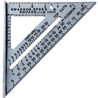 Carpenters Speed Square Imperial 180mm