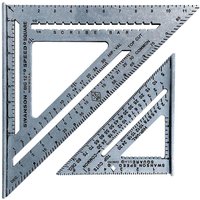 2 Piece Carpenters Speed Square Imperial