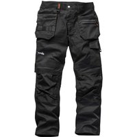 Scruffs Trade Flex Work Trousers Black 34" 31"