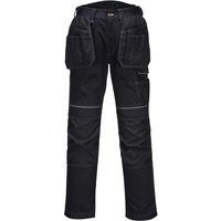 Portwest PW3 Mens Holster Work Trousers Black 48" 31"