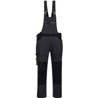 Portwest WX3 Bib and Brace Grey M