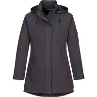 Portwest Carla Womens Softshell Jacket Grey XL