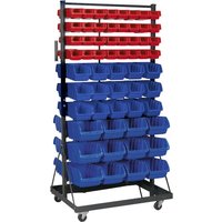 Sealey Mobile Bin Storage System and 118 Bins Sealey Mobile Bin Storage System and 118 Bins