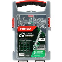 C2 Exterior Strong Fix Wood Screws Grab Pack