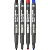 Trade 4 Piece Permanent Markers Set