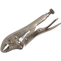 Curved Jaw Wire Cutting Locking Pliers 125mm