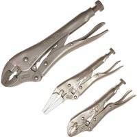 3 Piece Locking Plier Set