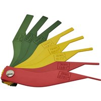 Sealey 8 Piece Brake Pad Thickness Gauge Set Metric and Imperial Sealey 8 Piece Brake Pad Thickness Gauge Set Metric and Imperial