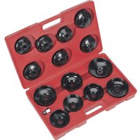 Sealey VS7003 15 Piece Oil Filter Cap Wrench Set Sealey VS7003 15 Piece Oil Filter Cap Wrench Set