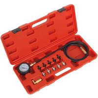 Sealey 12 Piece Oil Pressure Test Kit