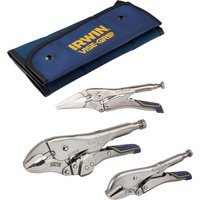 Vise-Grip 3 Piece Fast Release Locking Plier Set