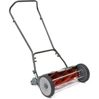 WEH18 Push Hand Cylinder Lawnmower 450mm FREE Safety Glasses & Gloves Worth £10